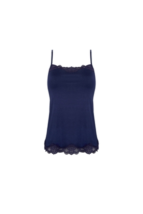  Женский домашний топ-майка с кружевом 