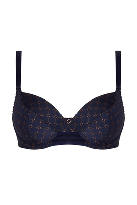  Бюстгальтер-балконет с мягкими чашками 