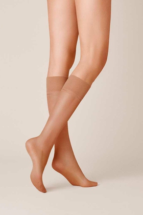 Женские гольфы бежевые Fresh Up 10 den