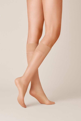 Женские гольфы бежевые Fresh Up 10 den