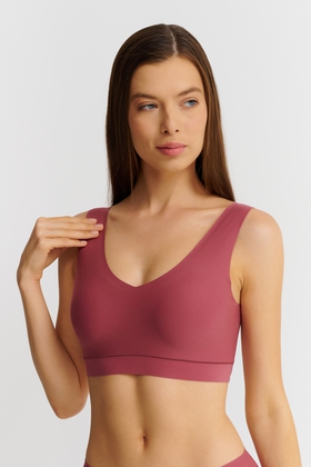  Бюстгальтер-топ с плотной чашкой Soft Stretch 