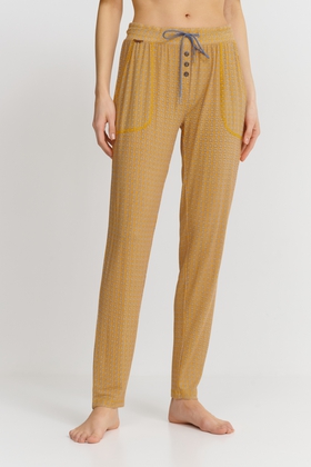 Домашние женские брюки на завязках 