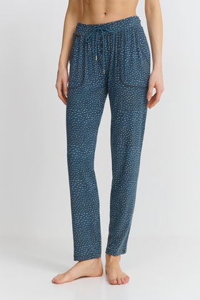 Домашние женские брюки на завязках 