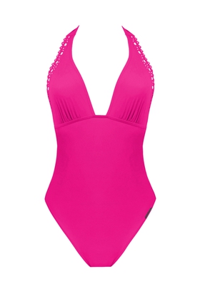  Слитный купальник с мягкой чашкой