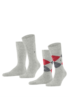 Набор мужских носков 2 пары Everyday Argyle Mix