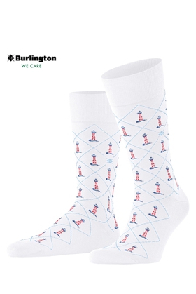 Носки мужские белые Lighthouse