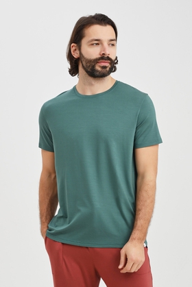 Мужская зеленая футболка