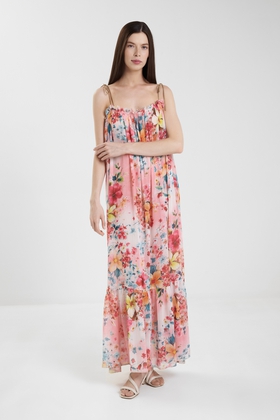 Длинное летнее платье