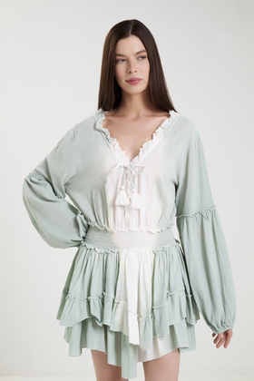 Хлопковое летнее платье