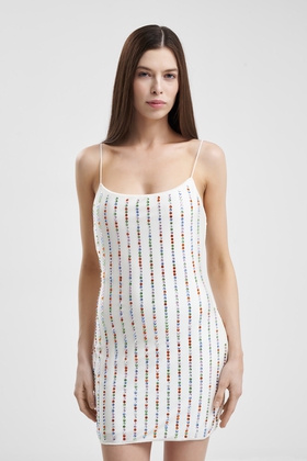 Корткое пляжное платье