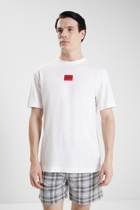 Мужская хлопковая пижама с шортами