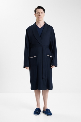 Мужской хлопковый халат