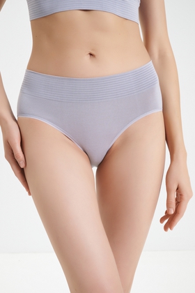  Женские серые трусы-хипстеры 