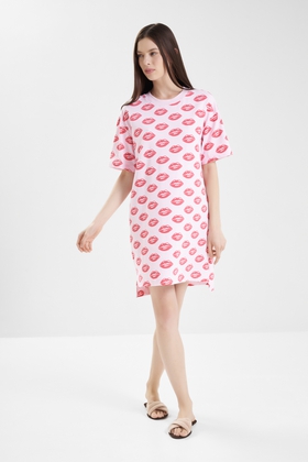  Женская короткая сорочка 