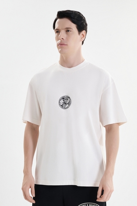  Мужская хлопковая футболка 