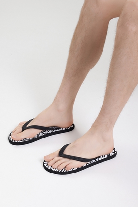 Мужские чёрные сланцы