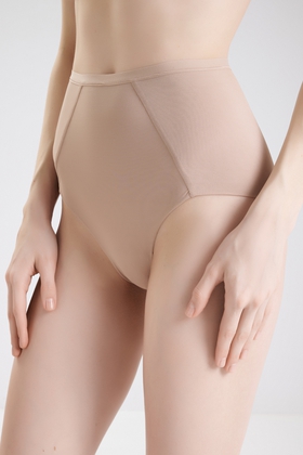 Женские трусы-слипы с высокой талией