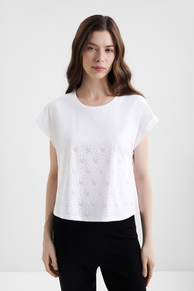 Женская хлопковая футболка