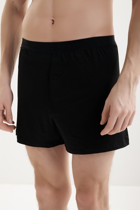  Мужские черные трусы-шорты 