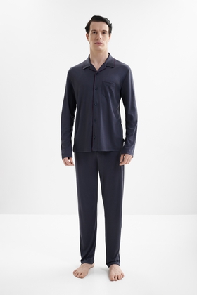 Мужская пижама с брюками