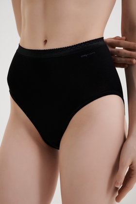 Женские трусы-слипы с высокой талией