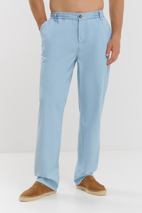 Мужские голубые брюки