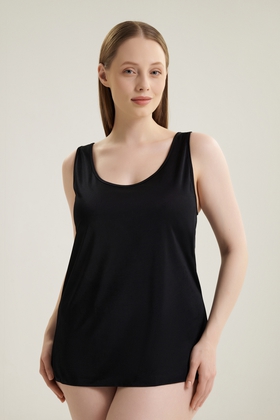 Женский черный топ 