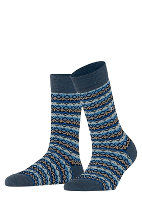 Носки женские синие Modern Fair Isle