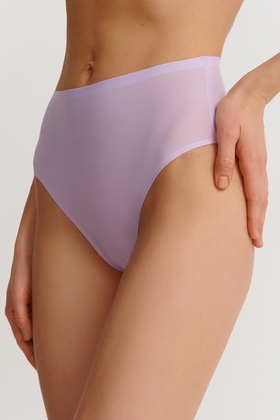  Женские бесшовные высокие трусы-слипы one size Soft Stretch 