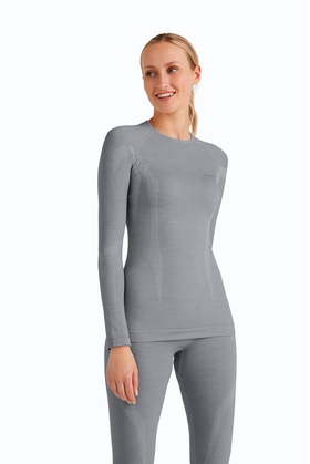 Женский серый термо-логслив