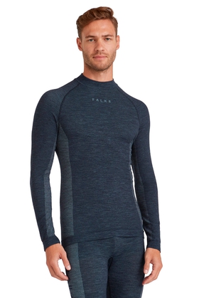 Мужской синий термо-лонгслив