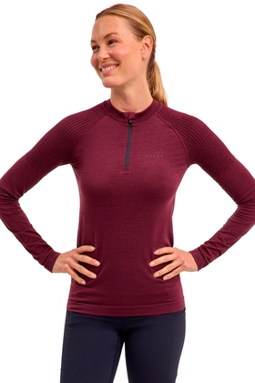 Женский бордовый джемпер