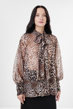 Блузка с длинным рукавом