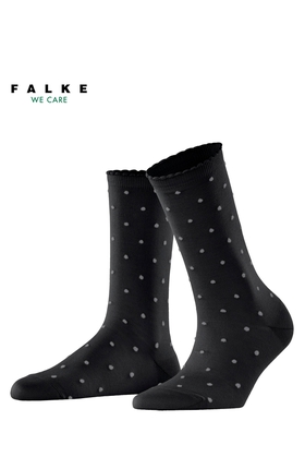Носки женские чёрные Spike Dot