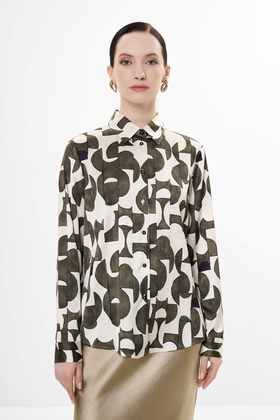 Блузка с длинным рукавом