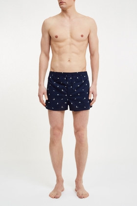 Мужские хлопковые трусы-шорты