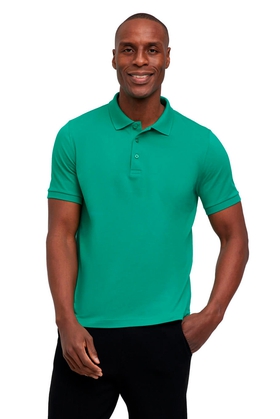 Мужское зелёное поло