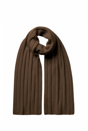 Вязаный кашемировый шарф