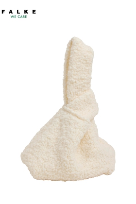 Сумка ванильная из шерсти