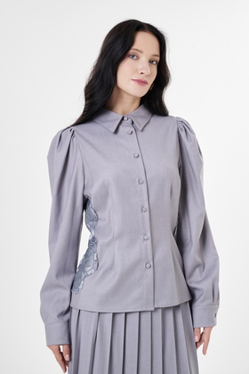 Блузка с длинным рукавом