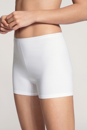  Женские белые трусы-шорты 