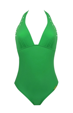 Слитный купальник с мягкой чашкой