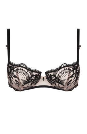 Бюстгальтер-балконет с плотной чашкой