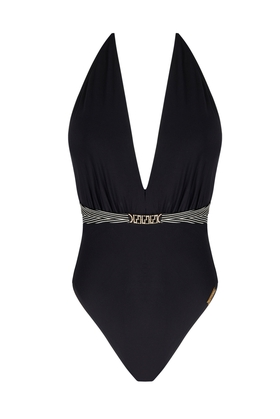  Слитный купальник с мягкими чашками 