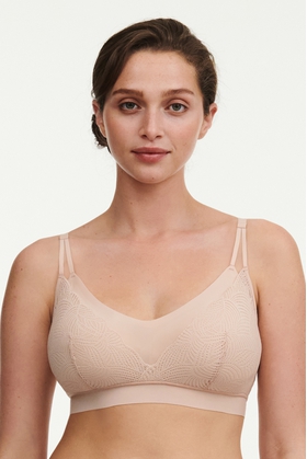  Бежевый бюстгальтер-топ Soft Stretch 