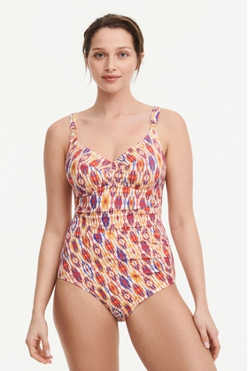 Женский слитный купальник