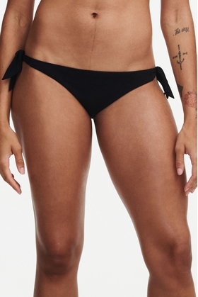 Женские черные трусы-бикини