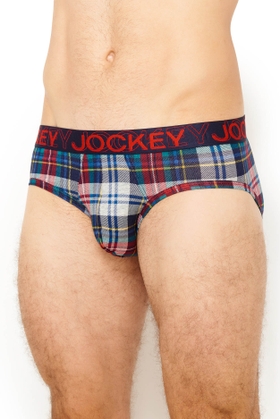 Мужские классические трусы в клетку