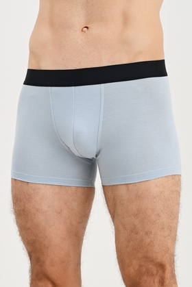  Мужские голубые трусы-боксеры 