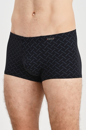 Черные мужские трусы-боксеры 